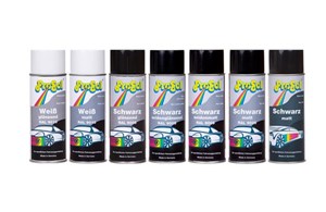 Prosol Acrylspray schwarz matt,sdgl,hgl